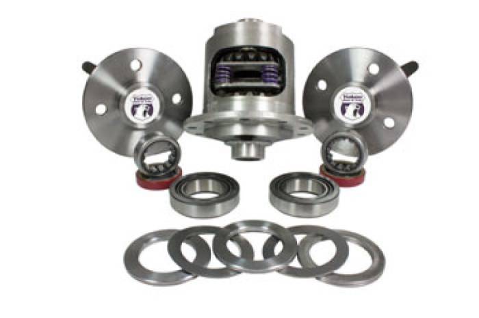 Yukon Gear & Axle - Yukon Gear & Axle Yukon Gear 79-93 Mustang Axle Kit / 31 Spline / 5 Lug Axles w/ Duragrip Positraction - YA FMUST-2-31