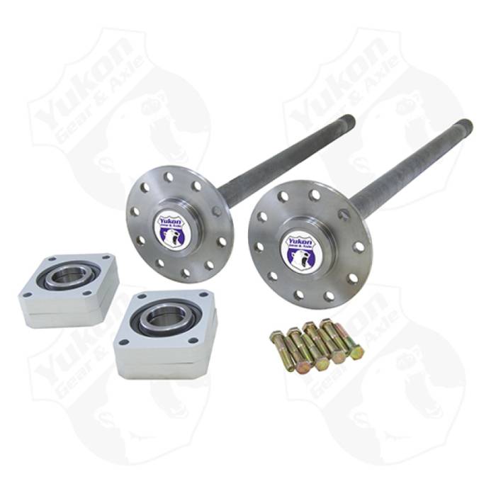 Yukon Gear & Axle - Yukon Gear & Axle Yukon Gear 1541H Alloy Rear Axle Kit For GM 12P / 64-67 Chevelle and 67-69 Camaro w/ 33 Splines - YA G12398538-33