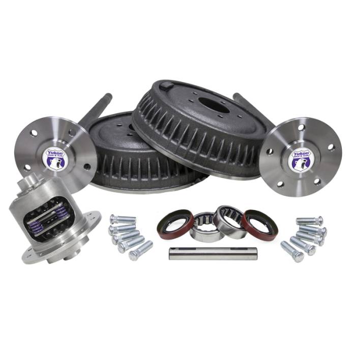 Yukon Gear & Axle - Yukon Gear & Axle Yukon Gear 63-69 GM 12-bolt Truck 5 Lug Conversion Kit w/ Dura Grip Positraction - YA G6369RACK-YDG-4