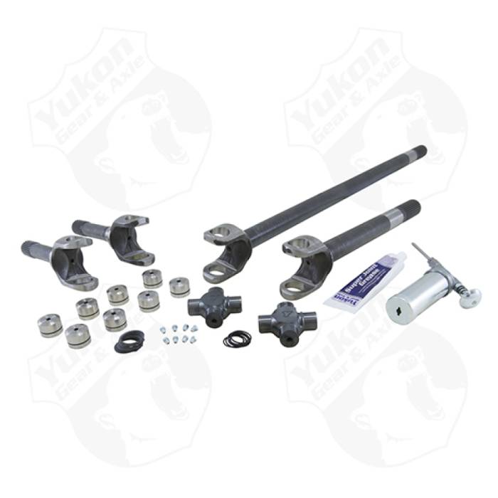 Yukon Gear & Axle - Yukon Gear & Axle Yukon Gear GM 8.5in 30Spline 4340 Front Axle Kit / w/ Super-Joint - YA W24124