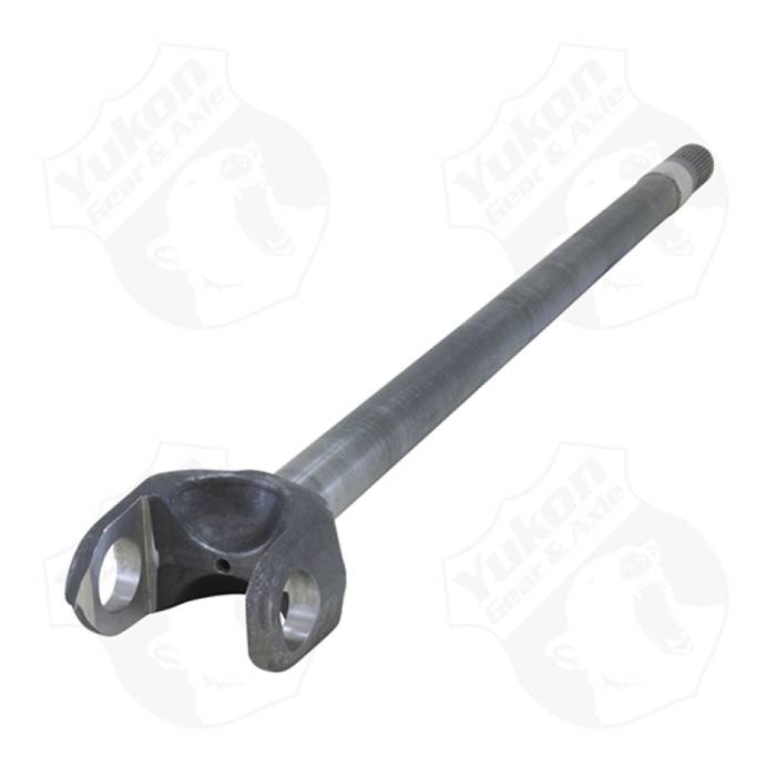 Yukon Gear & Axle - Yukon Gear & Axle Yukon Gear 4340CM Left Hand Inner Axle For 79-87 GM 8.5in Blazer and Truck / Uses 5-760X U/J - YA W39253