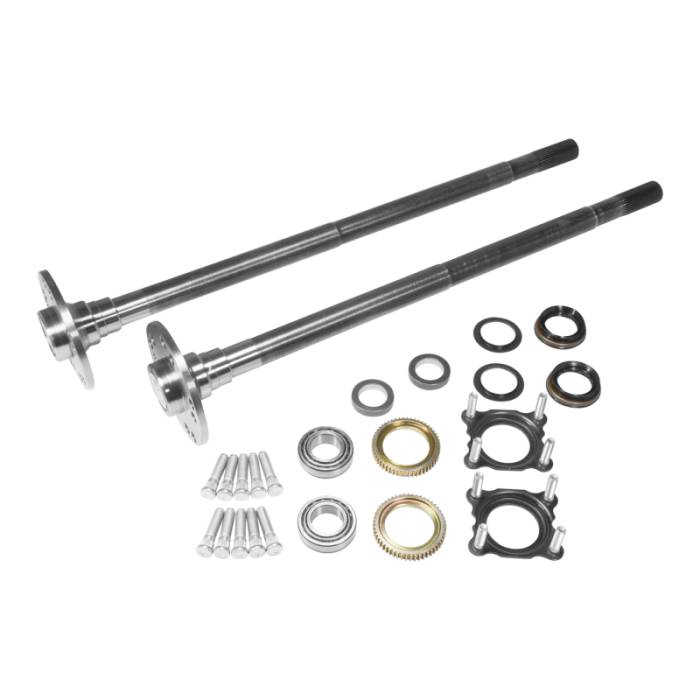 Yukon Gear & Axle - Yukon Gear & Axle Yukon Gear Chromoly Rear Axle Kit Dana 44 Jeep Rubicon JL Narrow Track 30 Spline w/ e-Locker - YA WAK-004