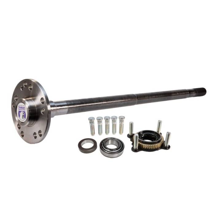 Yukon Gear & Axle - Yukon Gear & Axle Yukon Gear Chromoly Rear Axle Kit Dana 44 Narrow Track w/E-Locker Right Hand 33.25in Long - YA WD44JLRUB-R-SBK