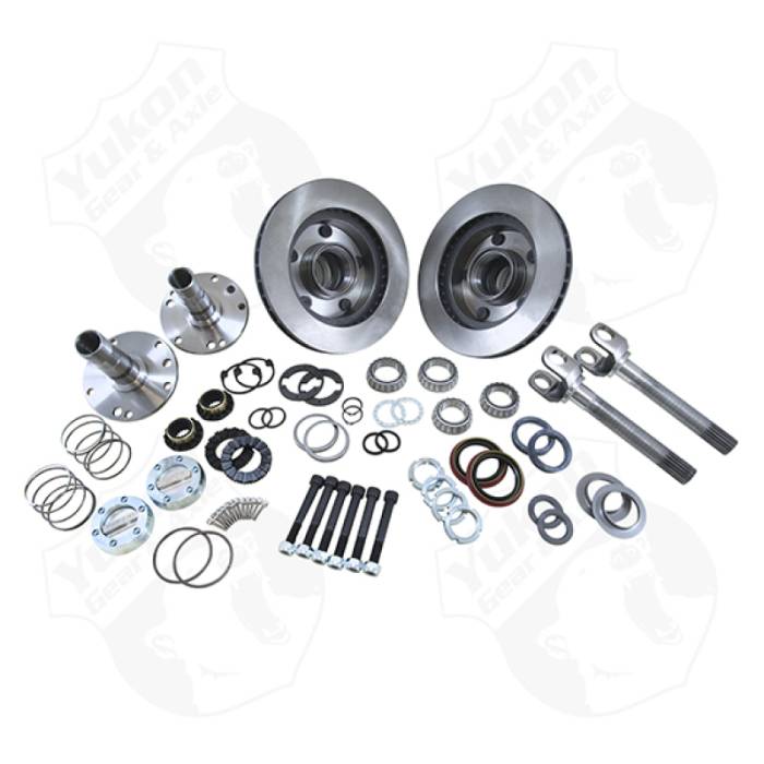 Yukon Gear & Axle - Yukon Gear & Axle Yukon Gear Spin Free Locking Hub Conversion Kit For Dana 44 - YA WU-01