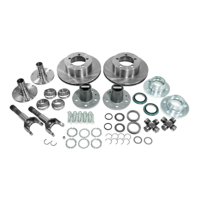 Yukon Gear & Axle - Yukon Gear & Axle Yukon Gear Spin Free Locking Hub Conversion Kit For Dana 30/Dana 44 TJ/XJ/YJ 27 Spline/5 X 4.5 - YA WU-07