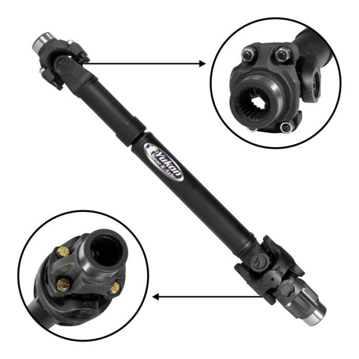 Yukon Gear & Axle - Yukon Gear & Axle Yukon Gear Performance Rear Driveshaft 2018 Jeep JL Wrangler Sport 2 Door Manual - YDS037