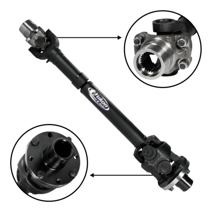 Yukon Gear & Axle - Yukon Gear & Axle Yukon Gear Performance Rear Driveshaft Jeep JL Rubicon 2 Door Automatic - YDS057