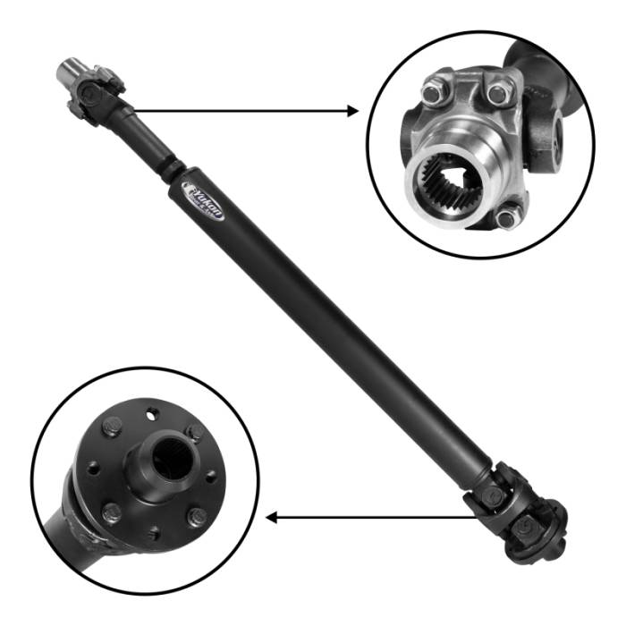 Yukon Gear & Axle - Yukon Gear & Axle Yukon Gear Performance Rear Driveshaft HD 2018 Jeep JL Rubicon 4 Door Manual - YDS059