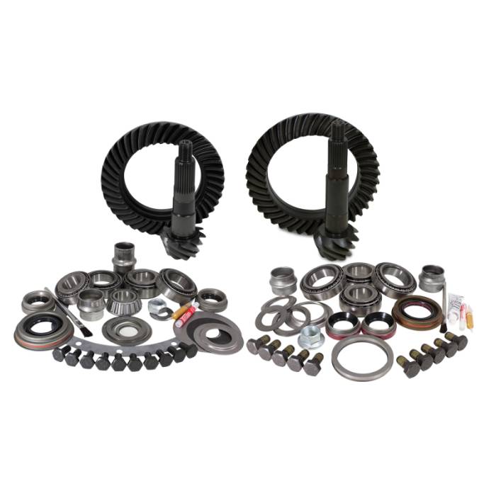 Yukon Gear & Axle - Yukon Gear & Axle Yukon Gear & Install Kit Package Jeep XJ w/Dana 30 Front & Chrysler 8.25in Rear - 4.56in Ratio - YGK003