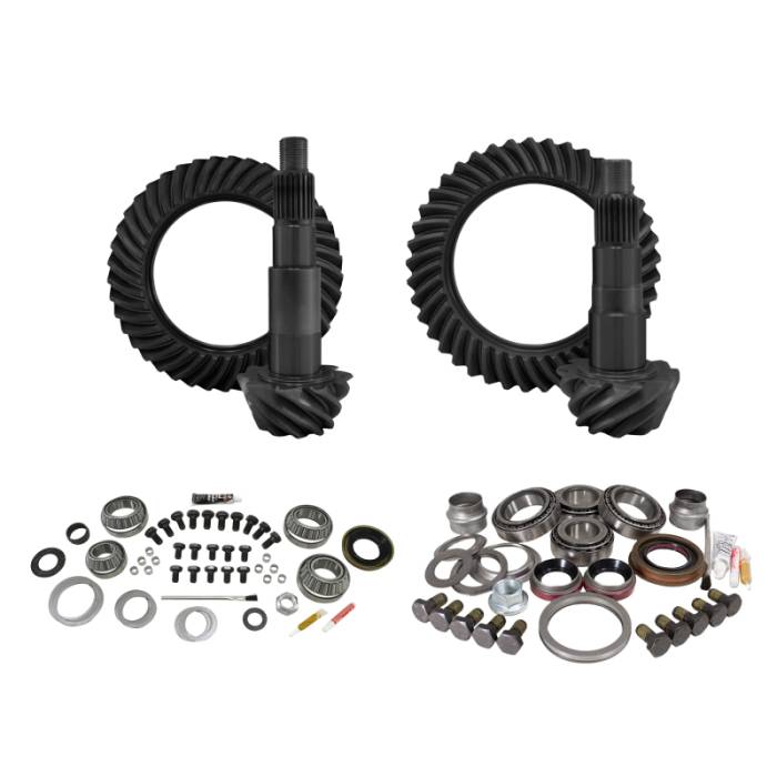 Yukon Gear & Axle - Yukon Gear & Axle Yukon Gear & Install Kit Package For Jeep JK Rubicon in a 5.38 Ratio - YGK017