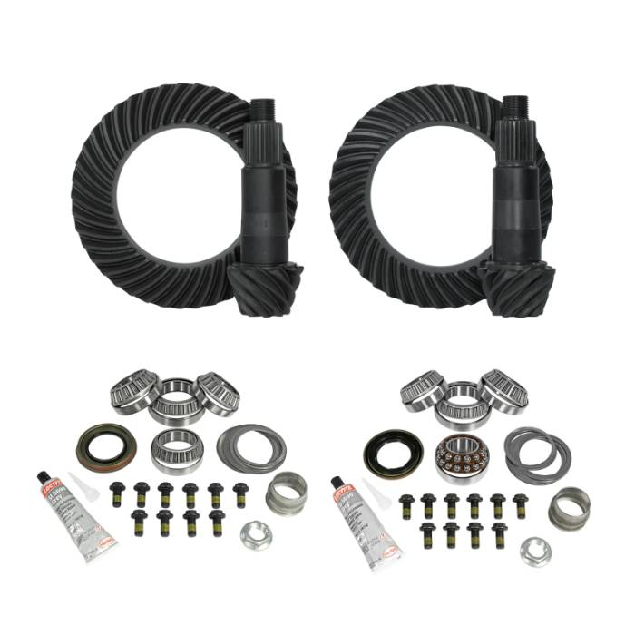 Yukon Gear & Axle - Yukon Gear & Axle Yukon Gear & Install Kit Package for Jeep Rubicon JL/JT w/D44 Front & Rear in a 4.56 Ratio - YGK067