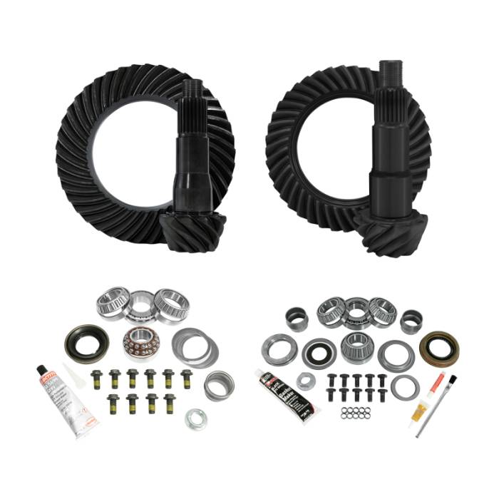 Yukon Gear & Axle - Yukon Gear & Axle Yukon Gear & Install Kit Package for 18-22 Jeep JL (Non-Rubicon) D30 Front/D35 Rear 3.73 Ratio - YGK071