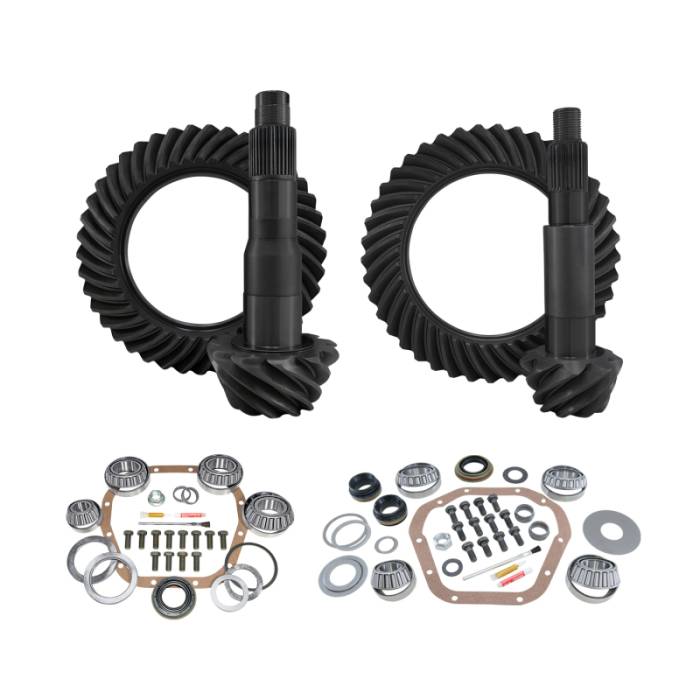 Yukon Gear & Axle - Yukon Gear & Axle Yukon Gear & Install Kit Package for 11-16 Ford F250/F350 Dana 60 4.56 Ratio - YGK140