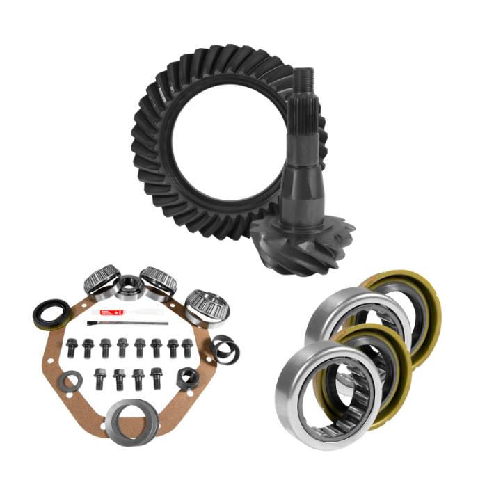 Yukon Gear & Axle - Yukon Gear & Axle Yukon Gear 9.25in CHY 3.21 Rear Ring & Pinion Install Kit 1.705in Axle Bearings and Seal - YGK2076