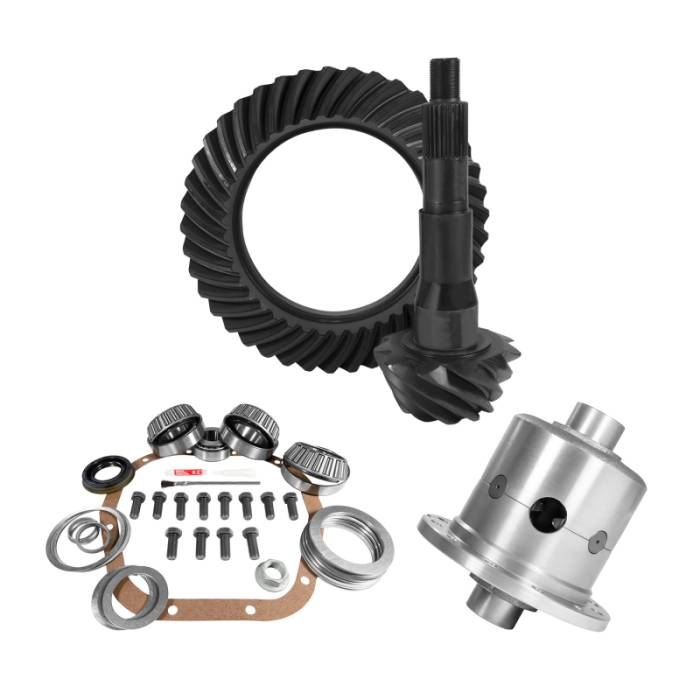 Yukon Gear & Axle - Yukon Gear & Axle Yukon Gear 10.5in Ford 4.30 Rear Ring & Pinion Install Kit 35 Spline Positraction - YGK2141