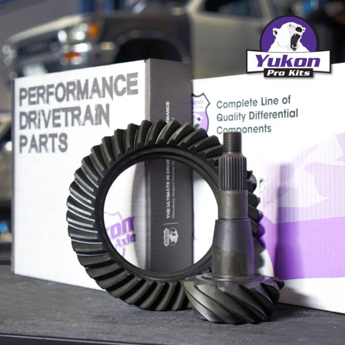 Yukon Gear & Axle - Yukon Gear & Axle Yukon Gear 11.25in Dana 80 4.56 Rear Ring & Pinion Install Kit 4.375in OD Head Bearing - YGK2176