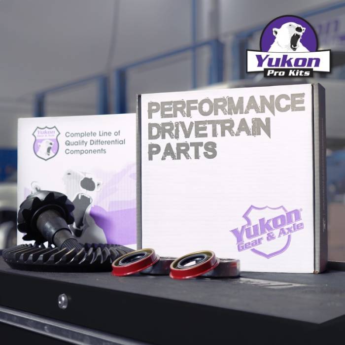 Yukon Gear & Axle - Yukon Gear & Axle Yukon Gear 8.25in CHY 3.91 Rear Ring & Pinion Install Kit 1.618in ID Axle Bearings and Seals - YGK2188