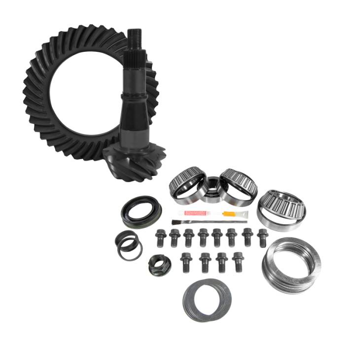 Yukon Gear & Axle - Yukon Gear & Axle Yukon Gear 9.5in GM 3.42 Rear Ring & Pinion Install Kit Axle Bearings and Seals - YGK2248