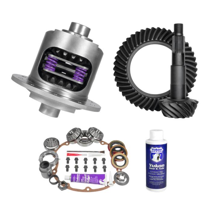 Yukon Gear & Axle - Yukon Gear & Axle Yukon Gear 64-72 Pontiac GTO Limited Slip & Re-Gear Kit 8.2in BOP 27 Spline 3.36 ratio - YGK2359