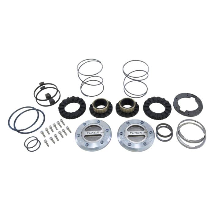 Yukon Gear & Axle - Yukon Gear & Axle Yukon Gear Hardcore Locking Hub Set for 94-99 Dodge Dana 60 w/Spin Free Kit - YHC70008