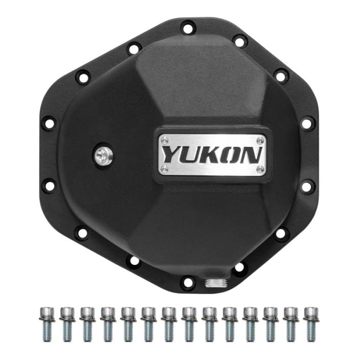 Yukon Gear & Axle - Yukon Gear & Axle Yukon Gear Hardcore Diff Cover for 14 Bolt GM Rear w/ 8mm Cover Bolts - YHCC-GM14T-M