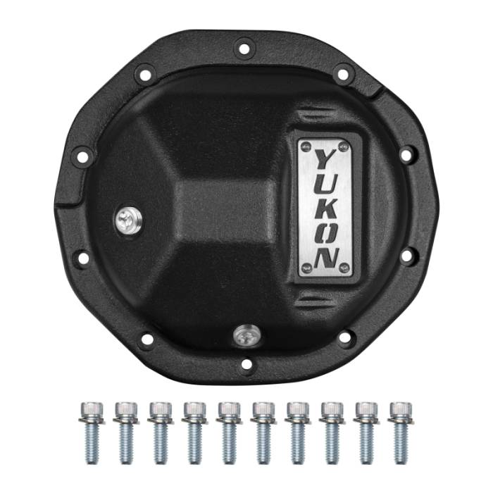 Yukon Gear & Axle - Yukon Gear & Axle Yukon Gear Hardcore Diff Cover for 8.5inch GM Rear w/ 5/16inch Cover Bolts - YHCC-GM8.5-S