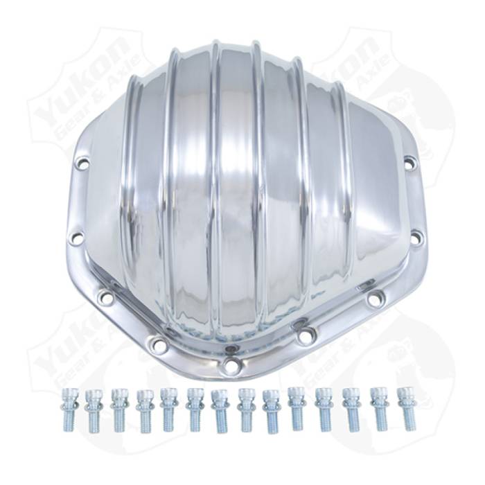 Yukon Gear & Axle - Yukon Gear & Axle Yukon Gear Polished Aluminum Cover For 10.5in GM 14 Bolt Truck - YP C2-GM14T