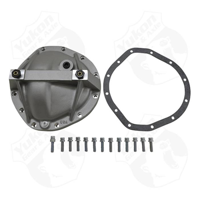 Yukon Gear & Axle - Yukon Gear & Axle Yukon Gear Aluminum Girdle Cover For GM 12 Bolt Truck Ta HD - YP C3-GM12T