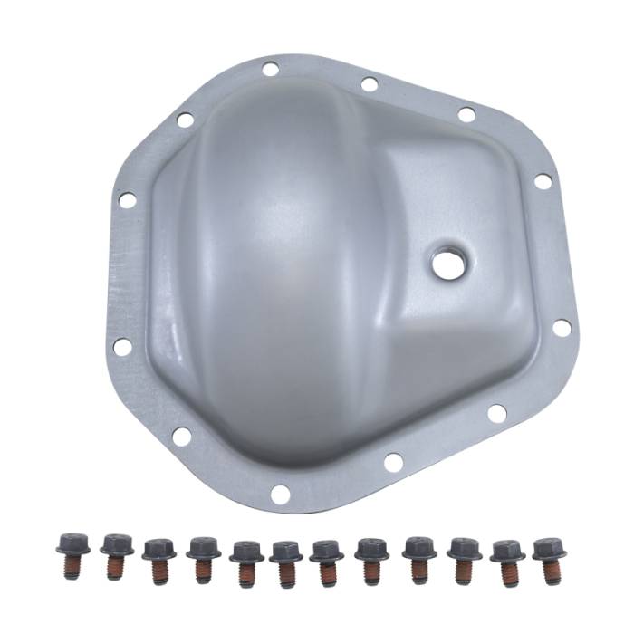Yukon Gear & Axle - Yukon Gear & Axle Yukon Gear Steel Cover for Dana 60 Standard Rotation 02-08 GM Rear w/12 Bolt Cover - YP C5-D60-SUP