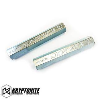 Kryptonite - KRYPTONITE Zinc Plated Tie Rod Sleeves 2001-2010 Chevy Silverado/GMC Sierra 2500 HD/3500 HD