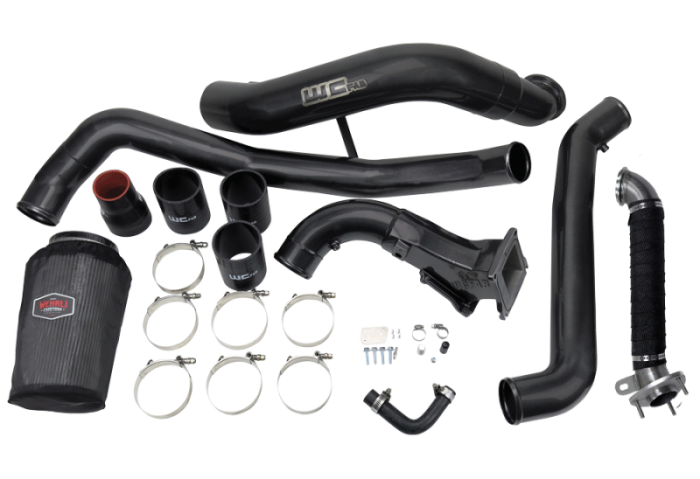 LML High Flow Intake Bundle Kit (3 Bolt Flange Down Pipe)