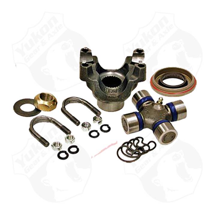 Yukon Gear & Axle - Yukon Gear & Axle Yukon Gear Replacement Trail Repair Kit For Dana 60 w/ 1350 Size U/Joint and U-Bolts - YP TRKD60-1350U