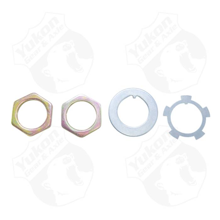 Yukon Gear & Axle - Yukon Gear & Axle Yukon Gear Toyota Front Spindle Nut and Washer Kit - YSPSP-040