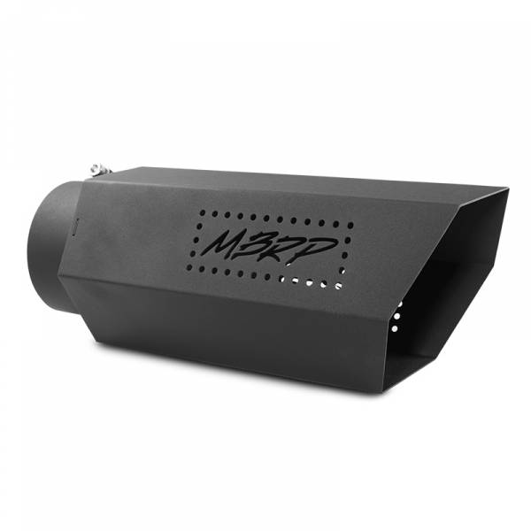 MBRP - MBRP T5167BLK 5"-6" BLACK HEX EXHAUST TIP