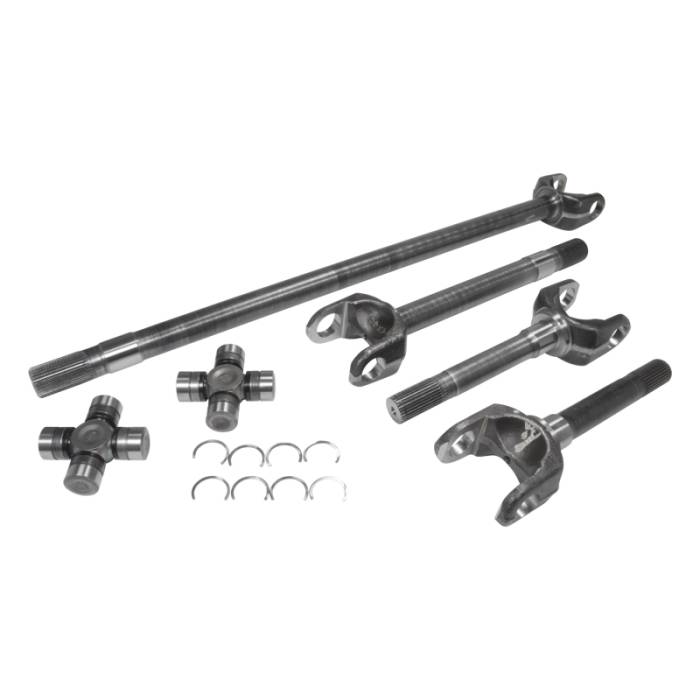 Yukon Gear & Axle - Yukon Gear & Axle USA Standard 4340 Chrome-Moly Replacement Axle Kit For 77-91 GM Dana 60 Front / 30 Spline - ZA W26006