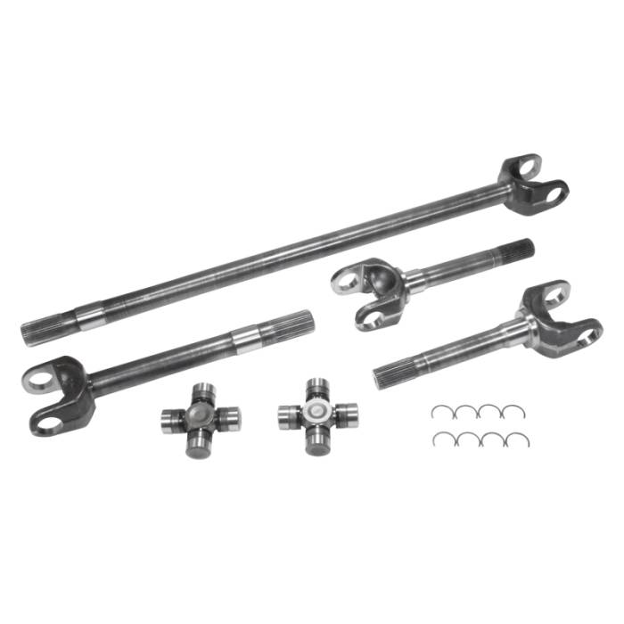 Yukon Gear & Axle - Yukon Gear & Axle USA Standard 4340 Chrome-Moly Replacement Axle Kit For 79-93 Dodge Dana 60 Front / 30 Spline - ZA W26022
