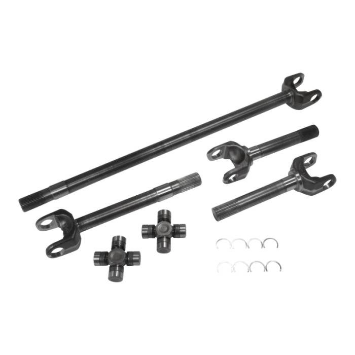 Yukon Gear & Axle - Yukon Gear & Axle USA Standard 4340 Chrome-Moly Replacement Axle Kit For 79-93 Dodge Dana 60 Front / 35 Spline - ZA W26026