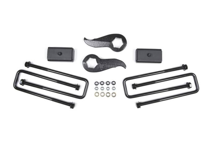 Zone Offroad - Zone Offroad 11-15 Chevy 2500/3500 HD 2in Torsion Key Lift Kit w/o Overload - ZONC1244