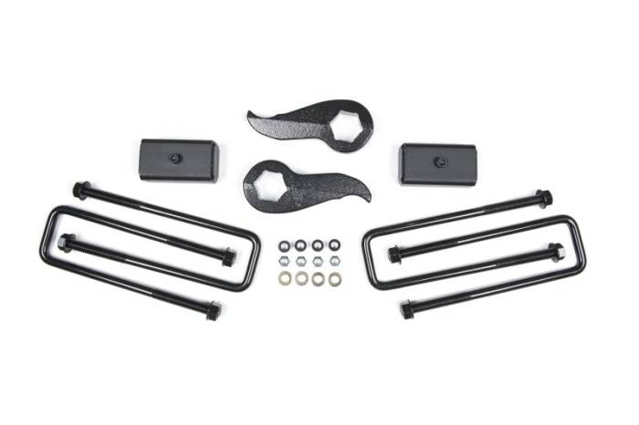 Zone Offroad - Zone Offroad 11-15 Chevy 2500/3500 HD 2in Torsion Key Lift Kit w/ Overload - ZONC1245