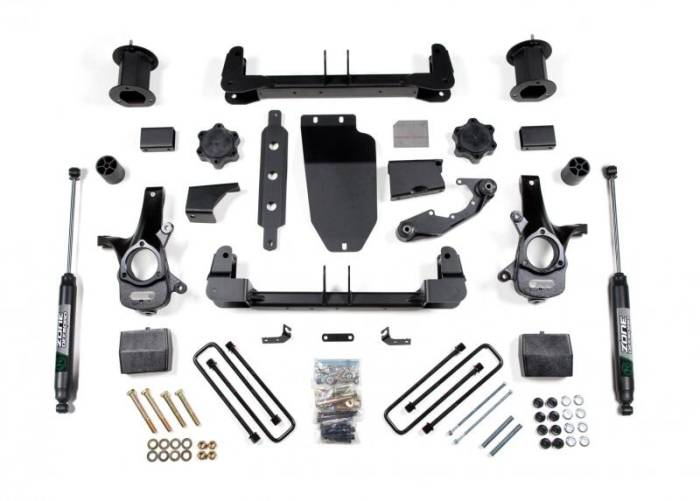 Zone Offroad - Zone Offroad 14-16 GM 1500 4WD 6.5in Alum/Stamped Arms - ZONC26N