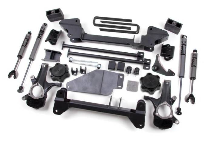 Zone Offroad - Zone Offroad 99-06 GM K1500 6in Suspension System - Fox - ZONC3F