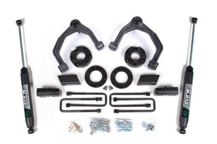 Zone Offroad - Zone Offroad 19-24 Chevy Silverado 1500 3.5in Lift Kit - ZONC47N