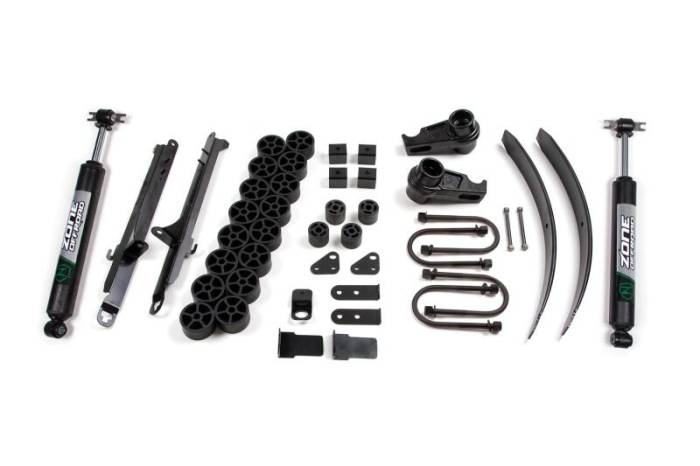 Zone Offroad - Zone Offroad 08-12 Chevy Colorado/GMC Canyon 3.5in Combo Kit - Fox Shocks - ZONC55F
