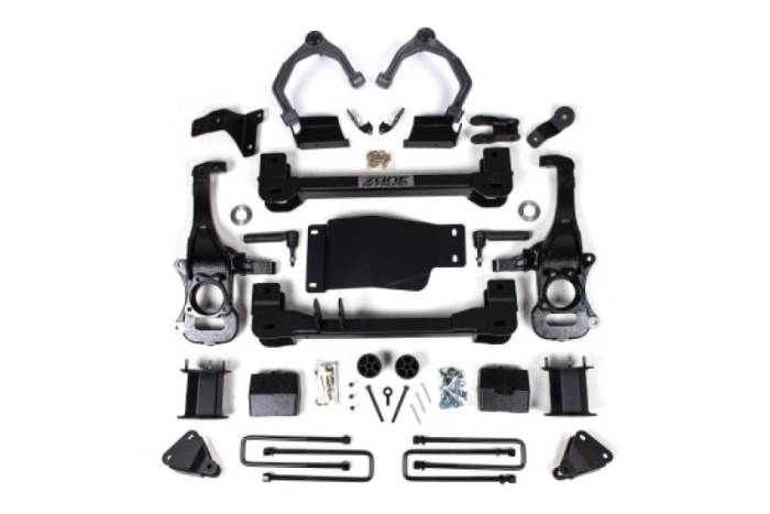 Zone Offroad - Zone Offroad 2022-2023 Chevy ZR2/GMC AT4X 4WD 4in Suspension System - ZONC73
