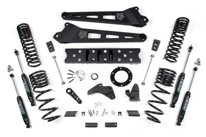 Zone Offroad - Zone Offroad 19-24 Dodge Ram 2500 4WD 6.5in Suspension Lift Kit w/ Zone Shocks - ZOND118N