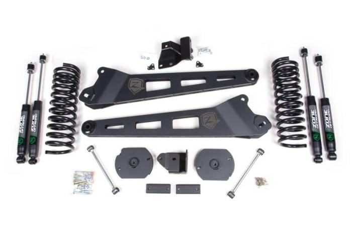 Zone Offroad - Zone Offroad 19-24 Ram 2500 Diesel 3 Inch Lift Kit W/ Radius Arm - ZOND144F