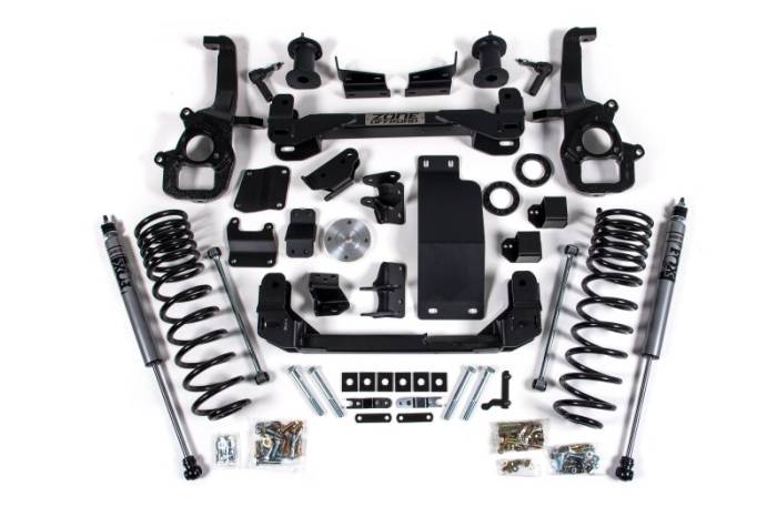 Zone Offroad - Zone Offroad 2025 Ram 1500 4WD 6in Front 5in Rear Susp. Lift System - Std Bore - Fox Adv Rear Shocks - ZOND149F