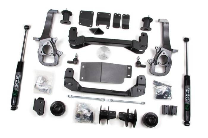 Zone Offroad - Zone Offroad 09-10 Dodge 1500 4in Suspension System - ZOND1N