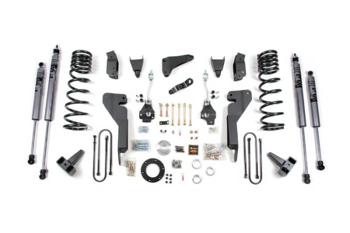 Zone Offroad - Zone Offroad 03-07 Dodge 2500 8in Suspension Lift Kit w/ Fox Adv. Series Shocks - ZOND24F