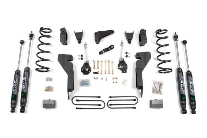Zone Offroad - Zone Offroad 2008 Dodge 2500 6in Lift w/3.5in Axle- Gas - ZOND34N